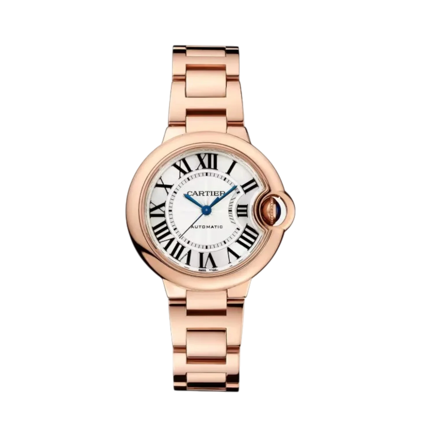 Ballon Bleu de Cartier 36mm Rose Gold Steel Mechanical