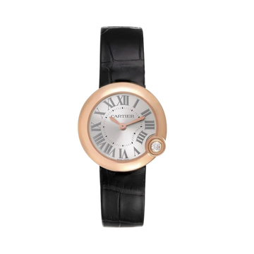 Ballon Blanc de Cartier 30mm Quartz Stainless Steel Zircon