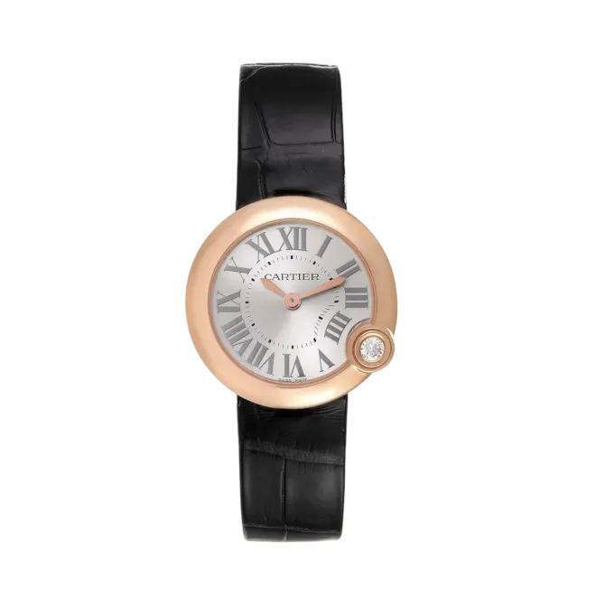 Ballon Blanc de Cartier 26mm Quartz Stainless Steel Zircon