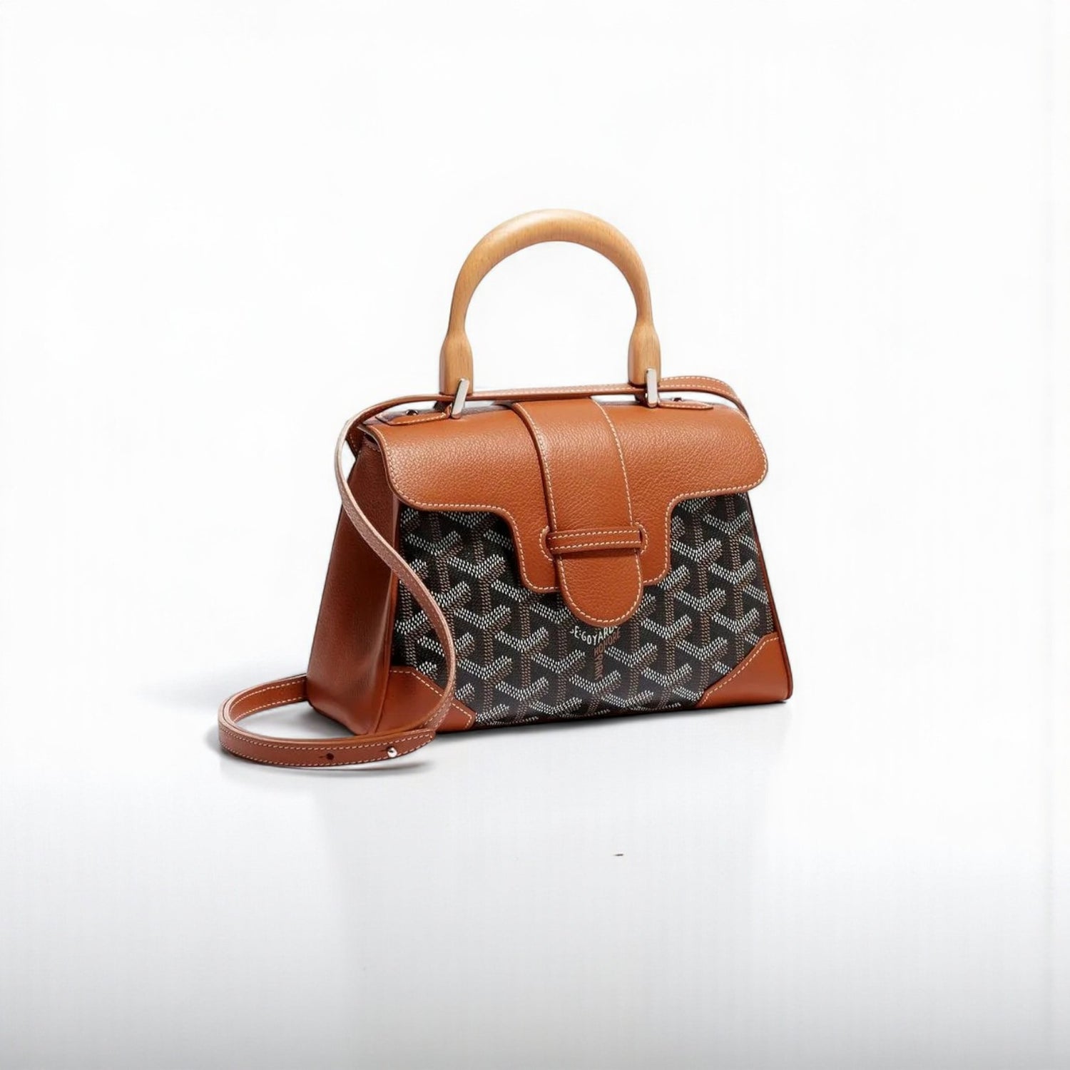 Goyard Saïgon Souple Mini Bag Tan – Canvas & Leather