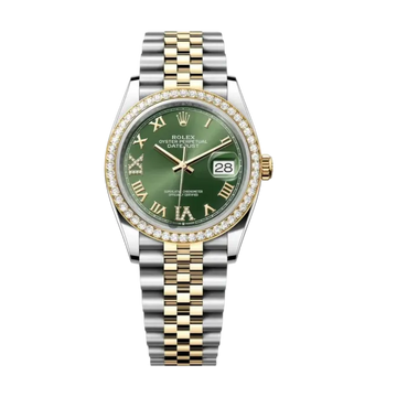 Datejust Oyster 36mm – Stainless Steel & Zircon Detailing