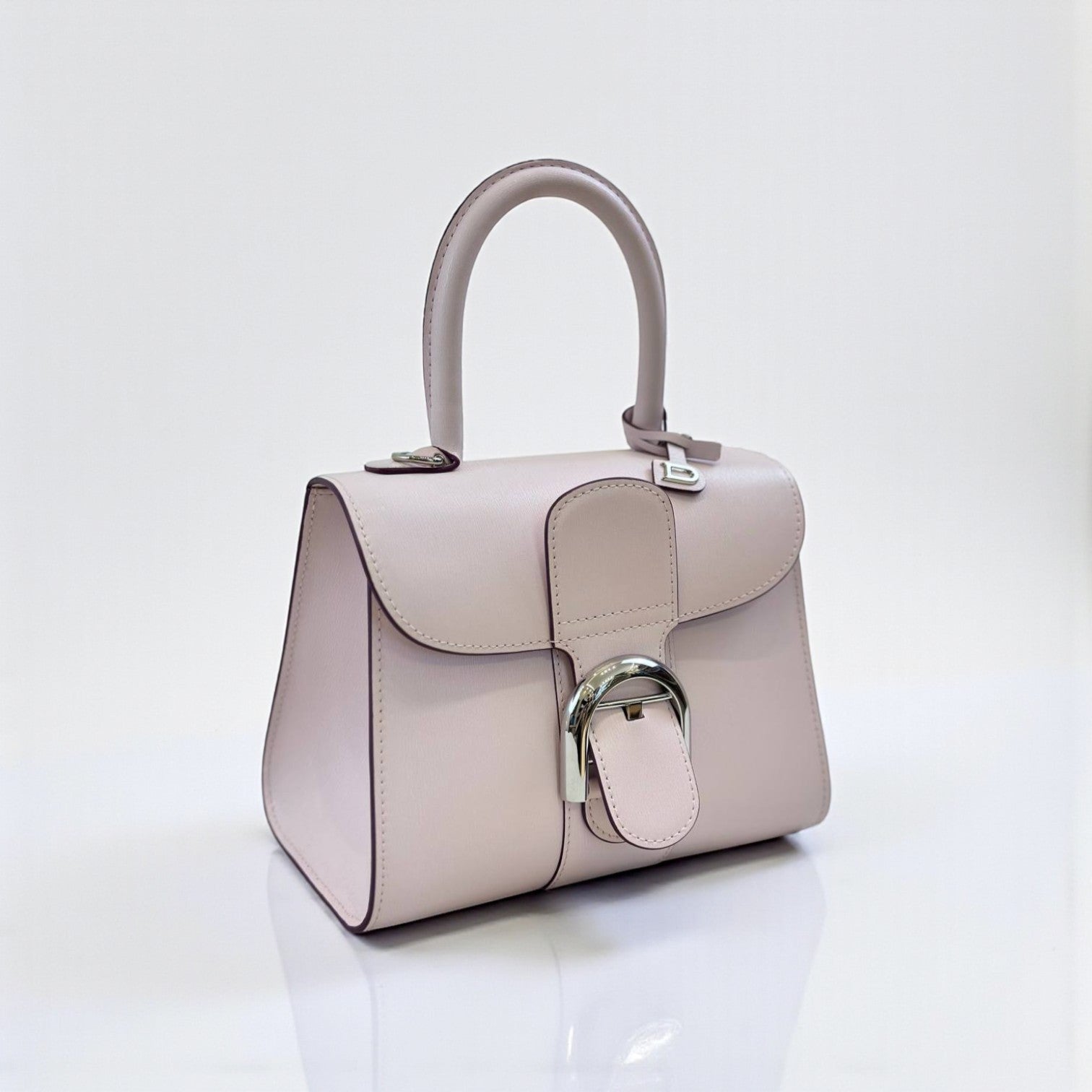 Delvaux Brillant Mini Smooth Leather, 20x11.5x16, Scratch on Leather, No Brand Box & Dust Bag