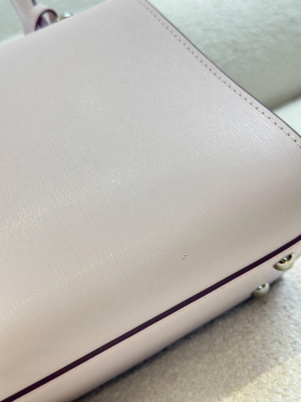 Delvaux Brillant Mini Smooth Leather, 20x11.5x16, Scratch on Leather, No Brand Box & Dust Bag