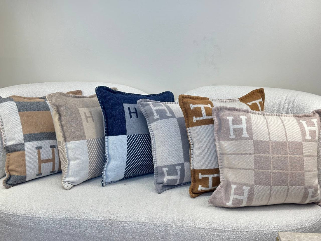 Hermes Avalon Pillow 50x50 cm – Merino Wool & Cashmere