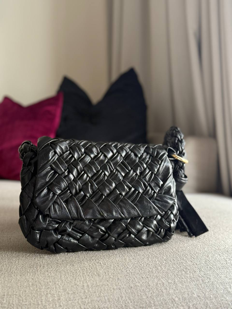 Bottega Veneta Kalimero Città Black