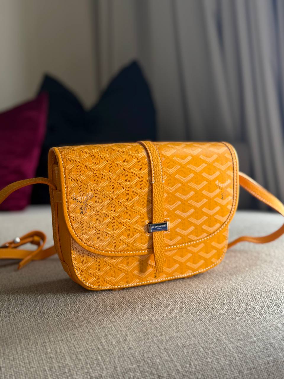 Goyard Belvedere PM Bag – Yellow