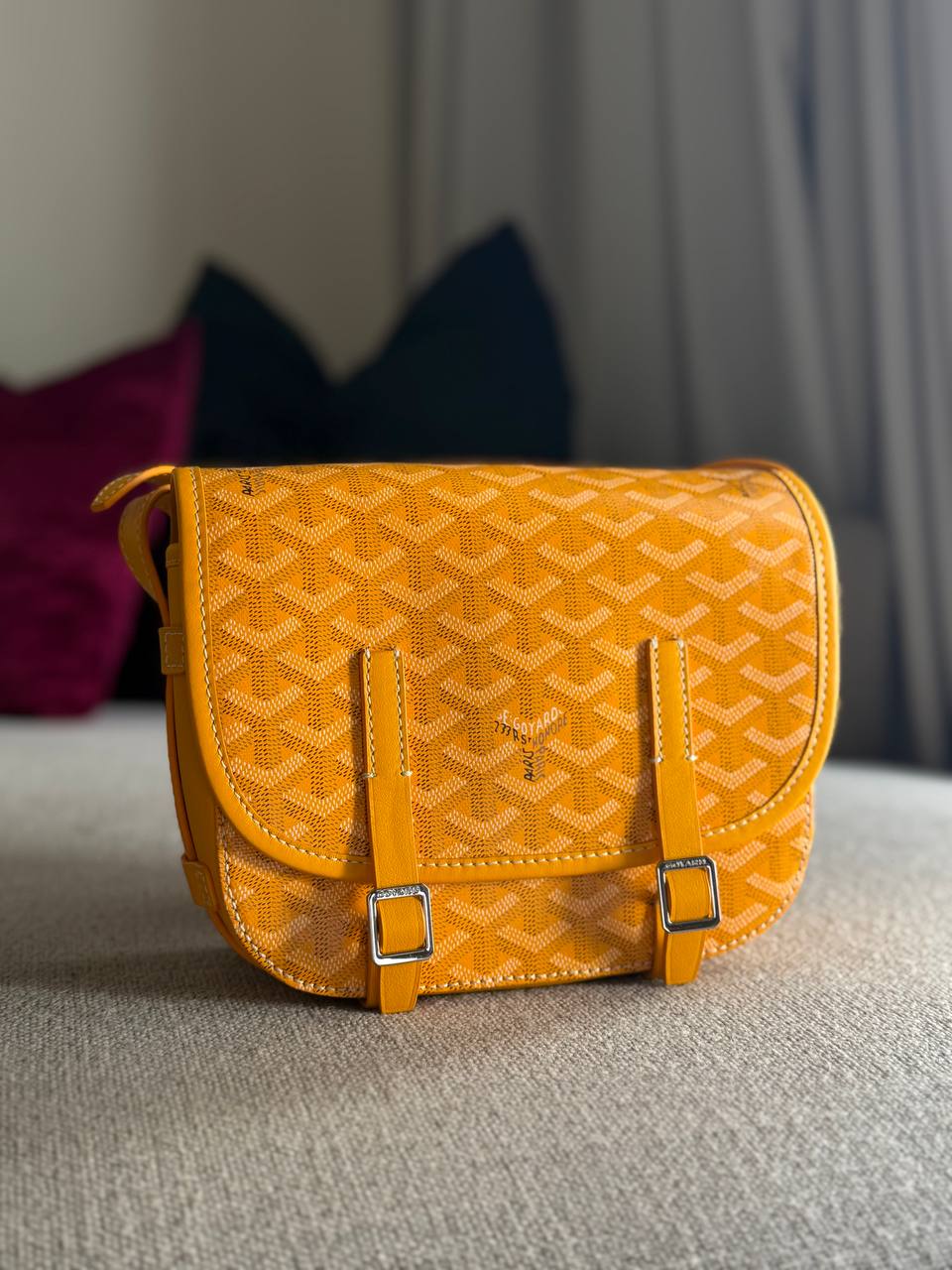 Goyard Belvedere PM Messenger Bag – Yellow