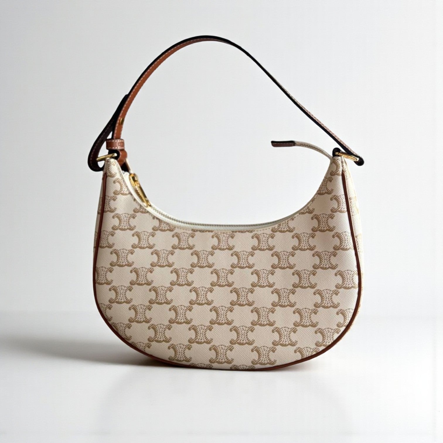 Celine Ava Bag Triomphe Canvas 17x24.5x7cm