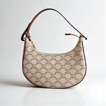 Celine Ava Bag Triomphe Canvas 17x24.5x7cm