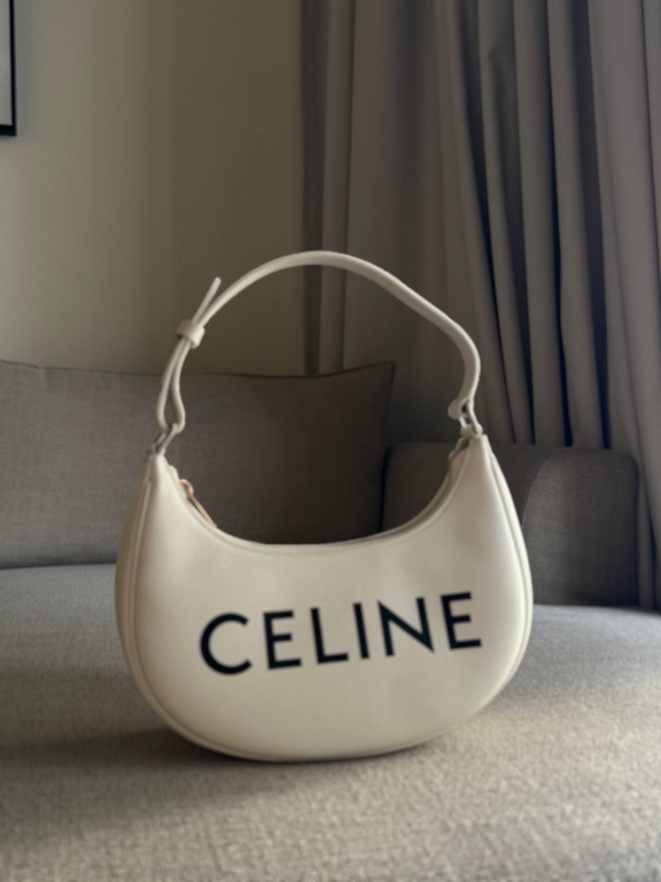 Celine Ava Handbag Smooth Calfskin Leather 17x24.5x7cm