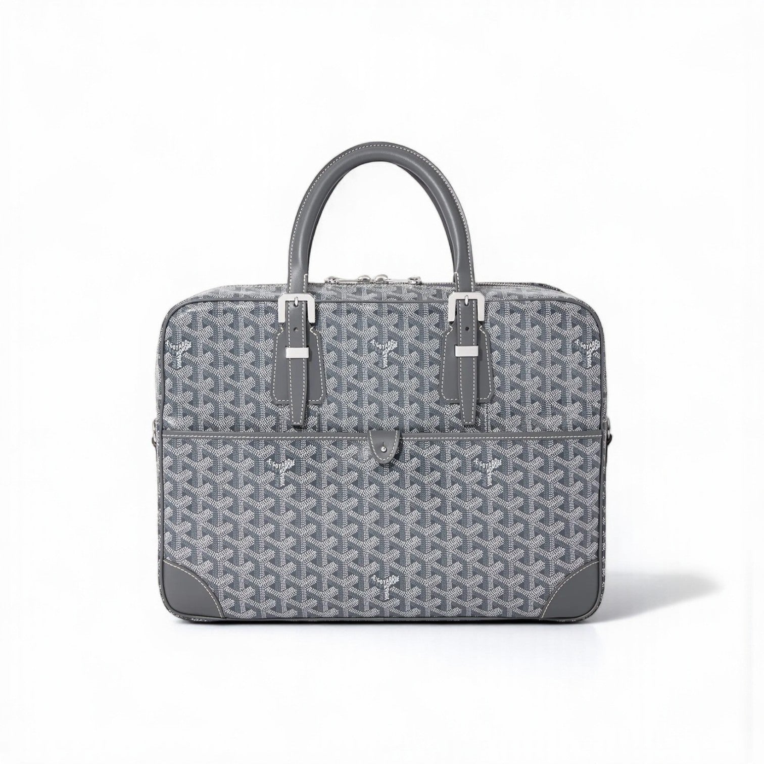 Goyard Ambassade MM Document Case – Grey