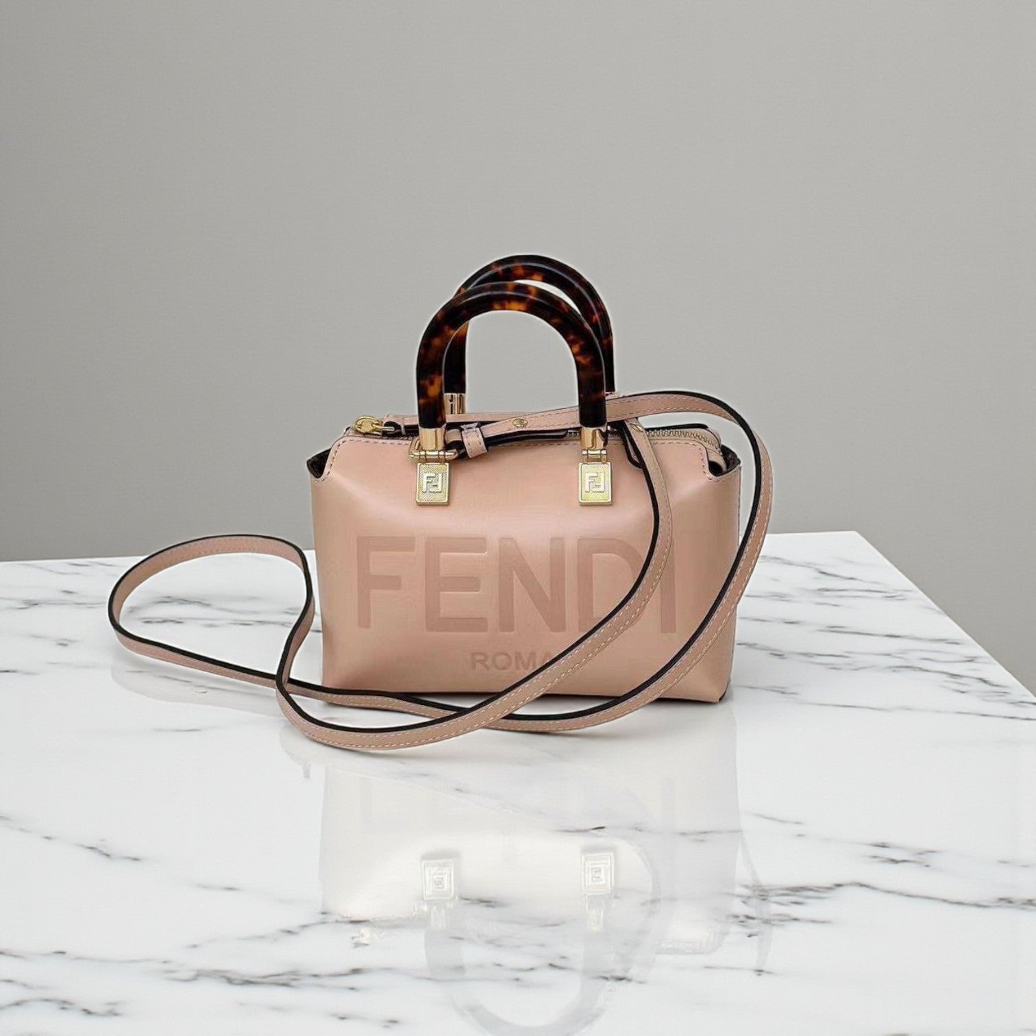 Fendi By The Way Mini Light Pink – Lambskin Leather
