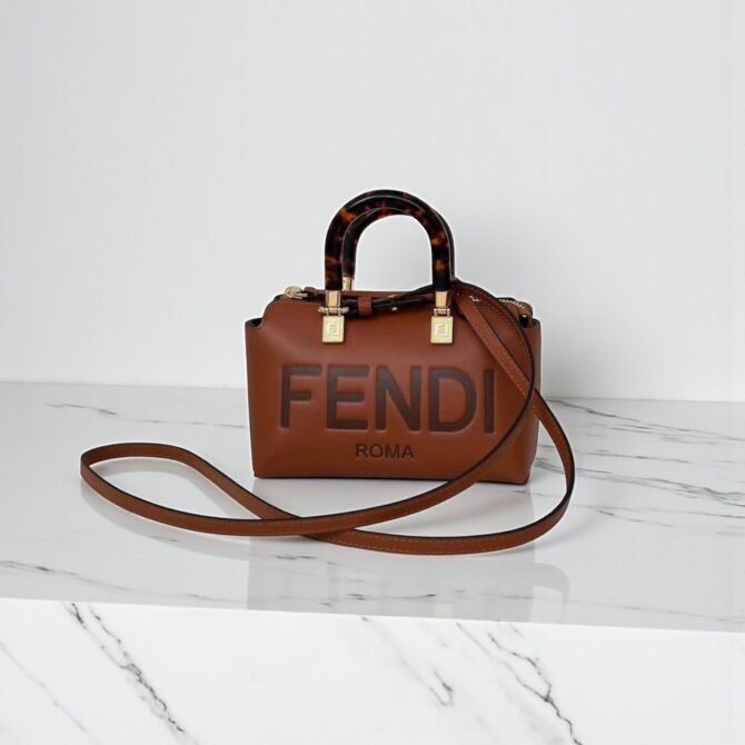 Fendi By The Way Mini Brown – Lambskin Leather Bag