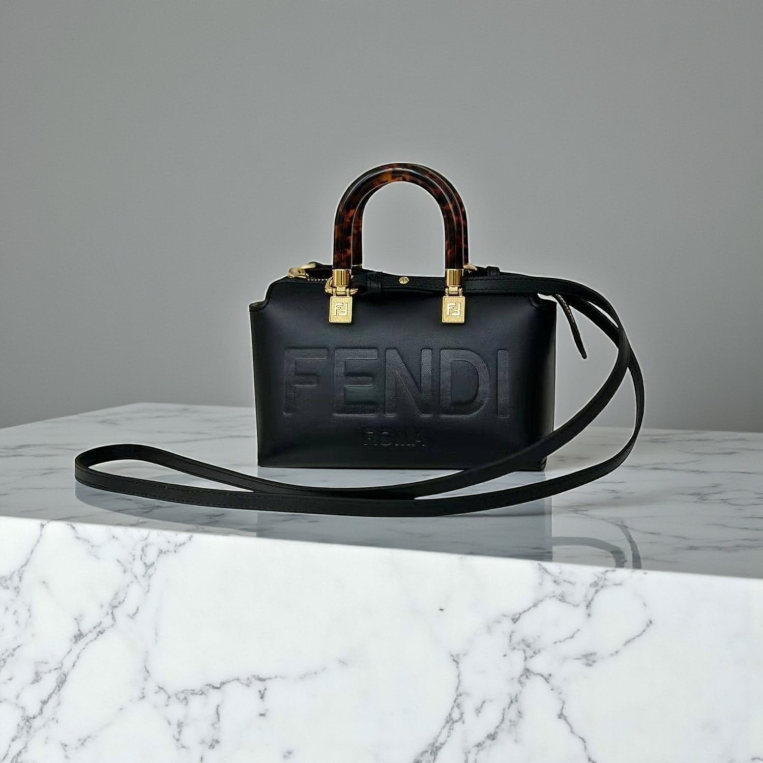 Fendi By The Way Mini Black – Lambskin Leather Bag