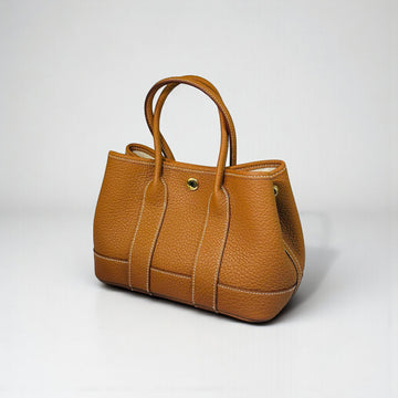 Hermès Neo Garden 23 Bag in Gold Viking Canvas & Calfskin