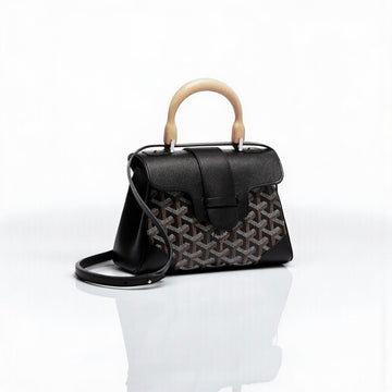 Goyard Saïgon Souple Mini Bag Black – Canvas & Leather