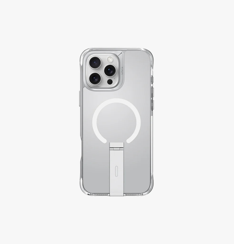 UNIQ Eleva IPHONE 16 PRO MAX Case with Built-in Aluminum Kickstand