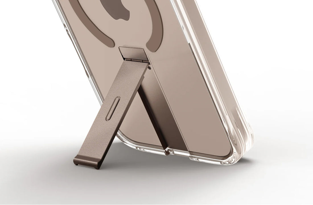 UNIQ Eleva IPHONE 16 PRO MAX Case with Built-in Aluminum Kickstand