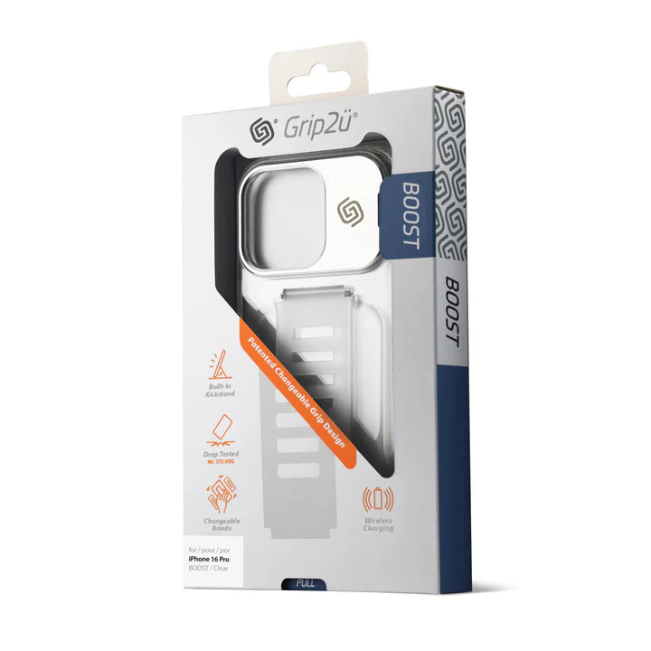 iPhone 16 Pro BOOST KIckstand Clear/SMOKE