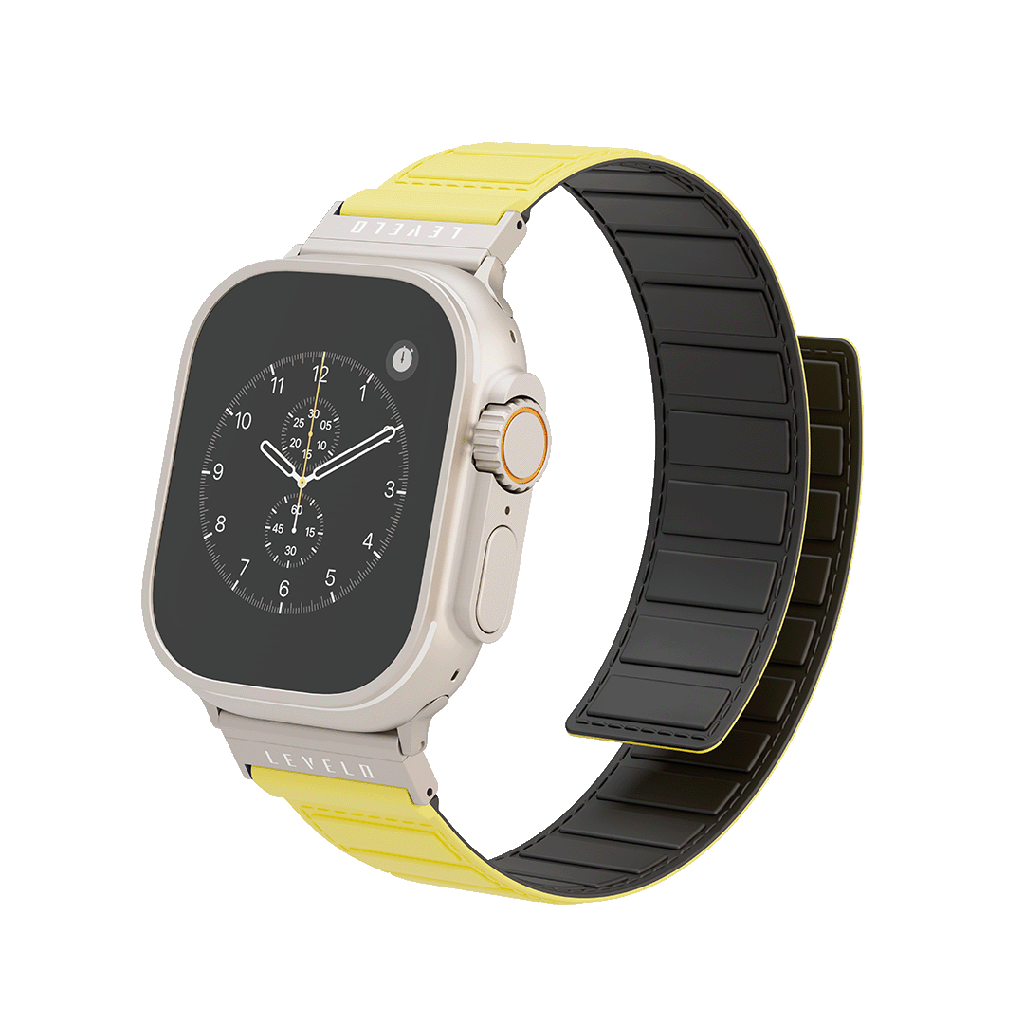 LEVELO  Vogue Magnetic Silicone  APPLE WATCH STRAP 49/45/44/42mm