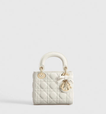 Dior Lady Dior White – Classic Elegant Handbag
