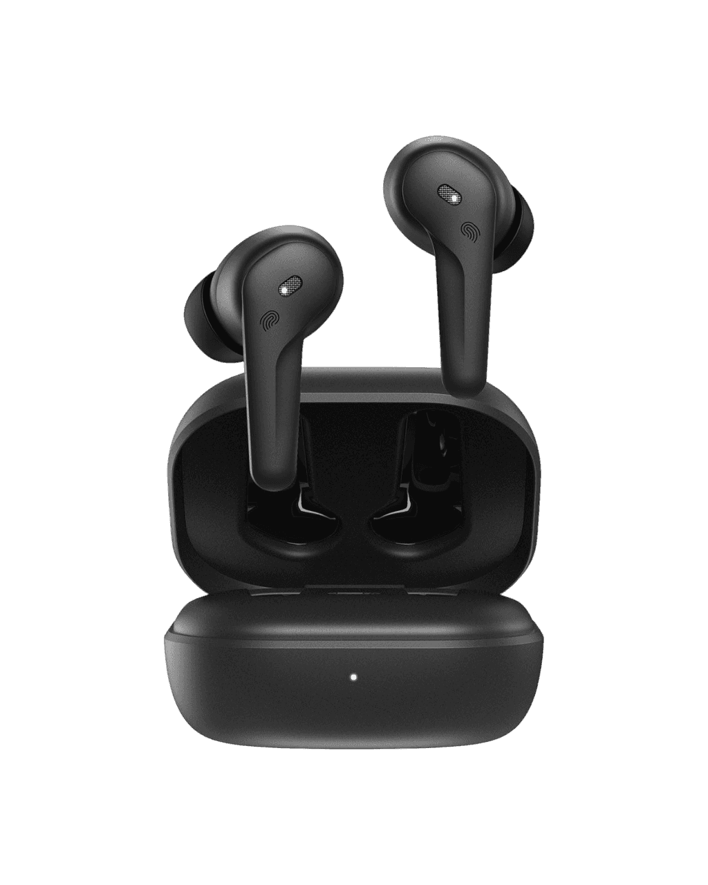 Moxedo True Wireless Earbuds S5 Bluetooth 5.4 ENC Technology 7 Hours Playing Time 300 mAh Charging Case with Built-in 4 Powerful Microphones (Black)