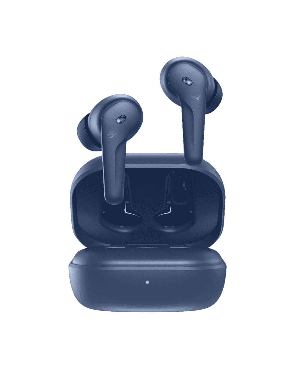 Moxedo True Wireless Earbuds S5 Bluetooth 5.4 ENC Technology 7 Hours Playing Time 300 mAh Charging Case with Built-in 4 Powerful Microphones (Blue)