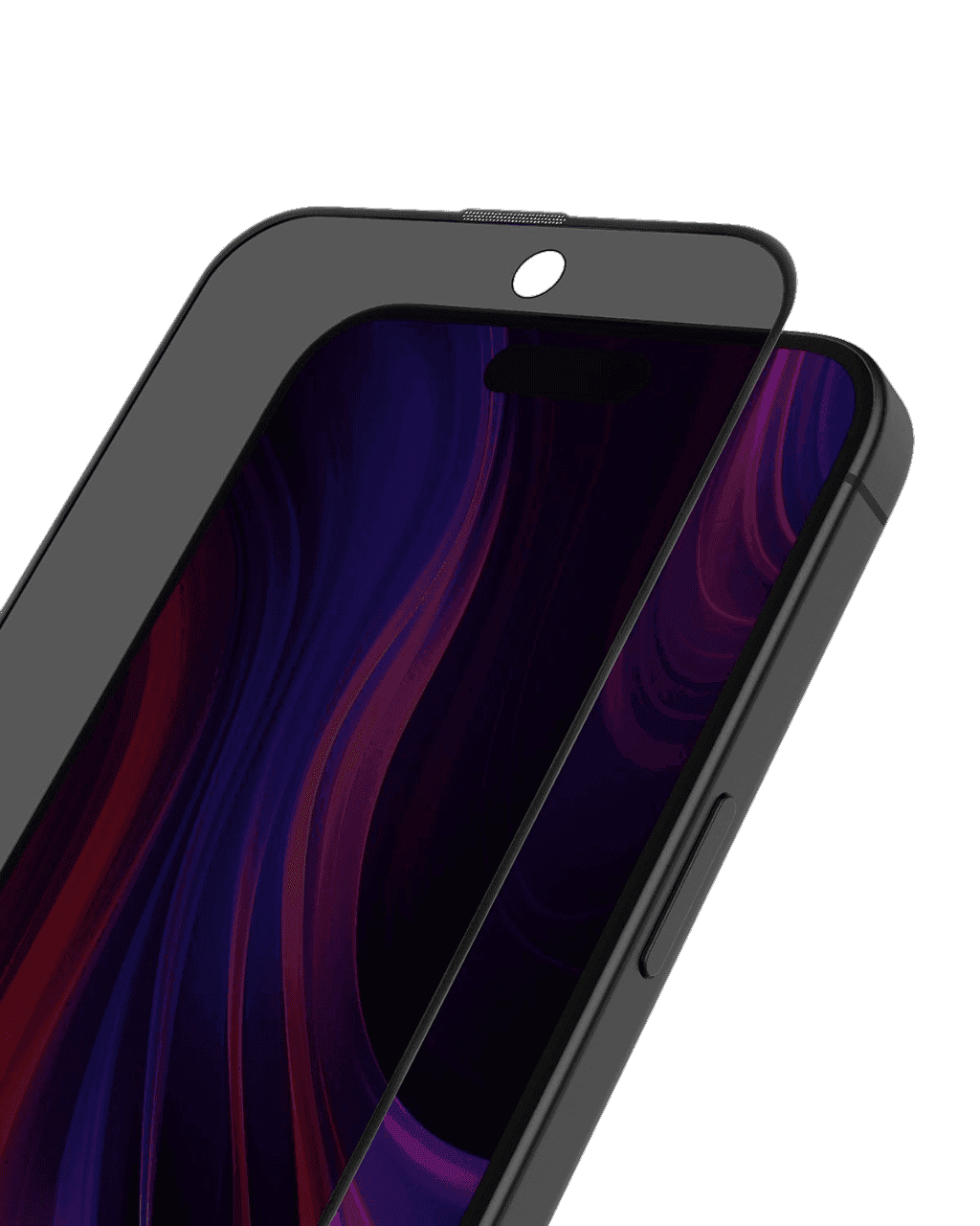Moxedo Ultra Shield Tempered Glass Screen Protector HD PRIVACY 9H Hardness Full Coverage with Auto-Align Easy Applicator for iPhone 16PRO 6.3 inch
