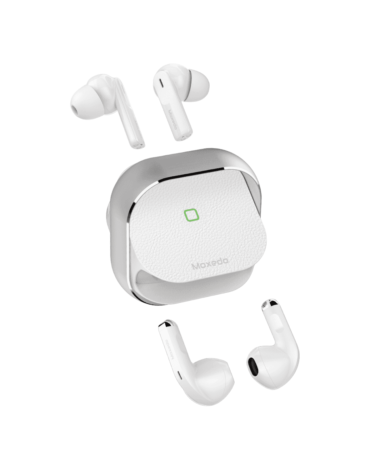 Moxedo Duo Beats 2 in 1 Wireless Bluetooth 5.3 Earbuds Dual Microphone, IPX4 Easy Touch Control, ENC Noise Reduction
