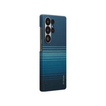 Sunset Moonrise Tactile Woven Case for Samsung Galaxy S25 Ultra