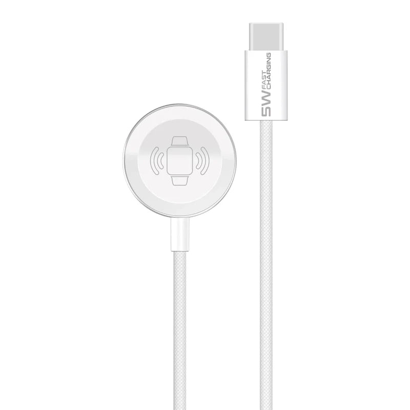 PROMATE WatchLink-C  Super-Fast Fabric Braided Apple Watch Charging Cable
