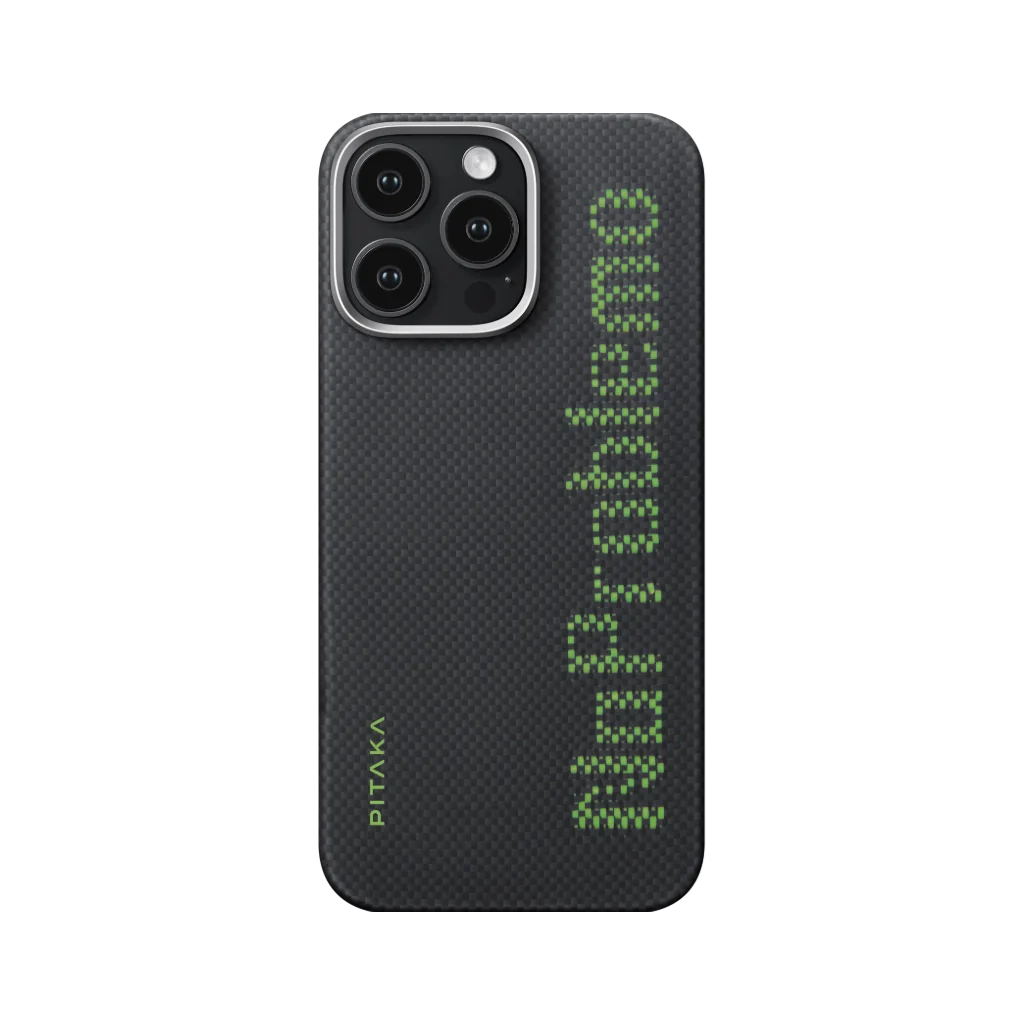 PITAKA Aries Collaborative Luminous Case Tactile Woven Case for iPhone 16 Pro Max