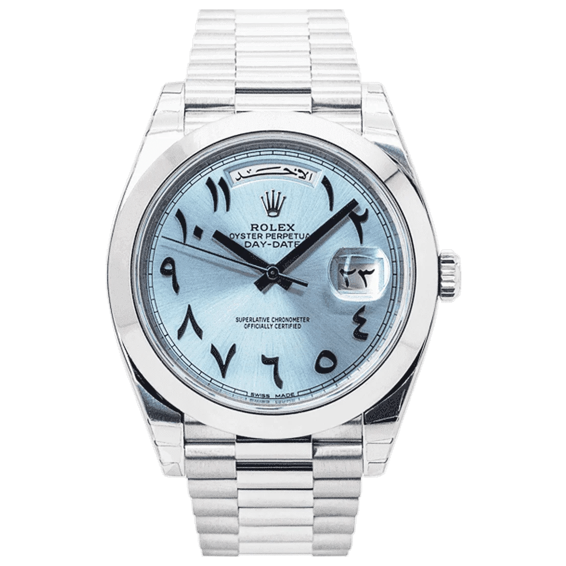 Day-Date 40 mm Stainless Steel Watch