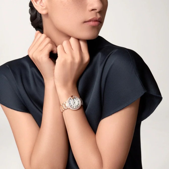Ballon Bleu de Cartier 36mm Rose Gold & Steel Mechanical