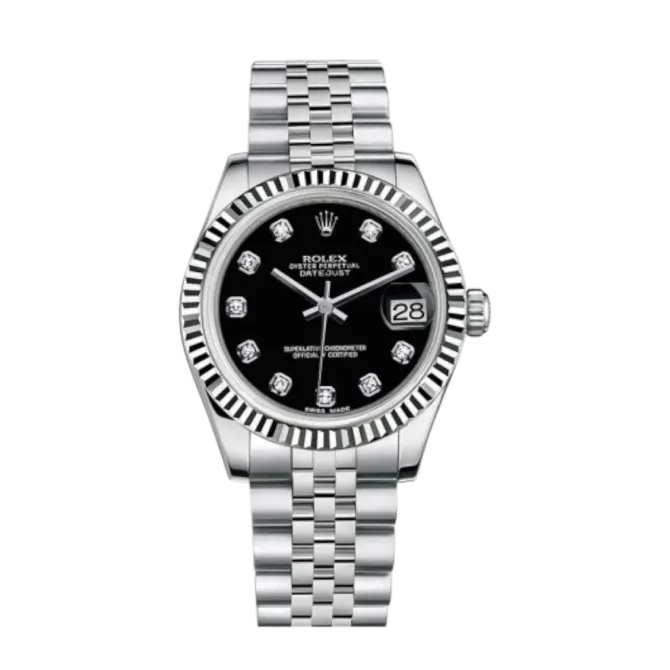 Datejust 31mm – Steel, Zircon, Perpetual Self-Winding Watch