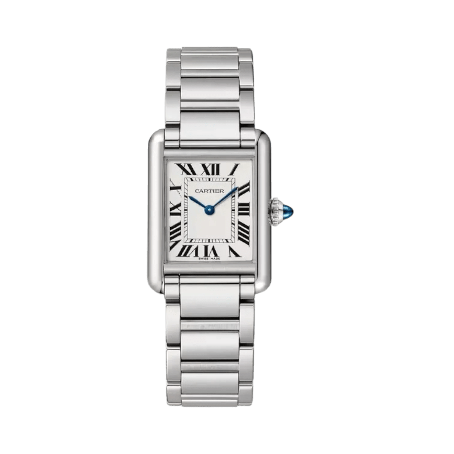 Tank Must de Cartier Watch 29.5x22mm Steel Quartz