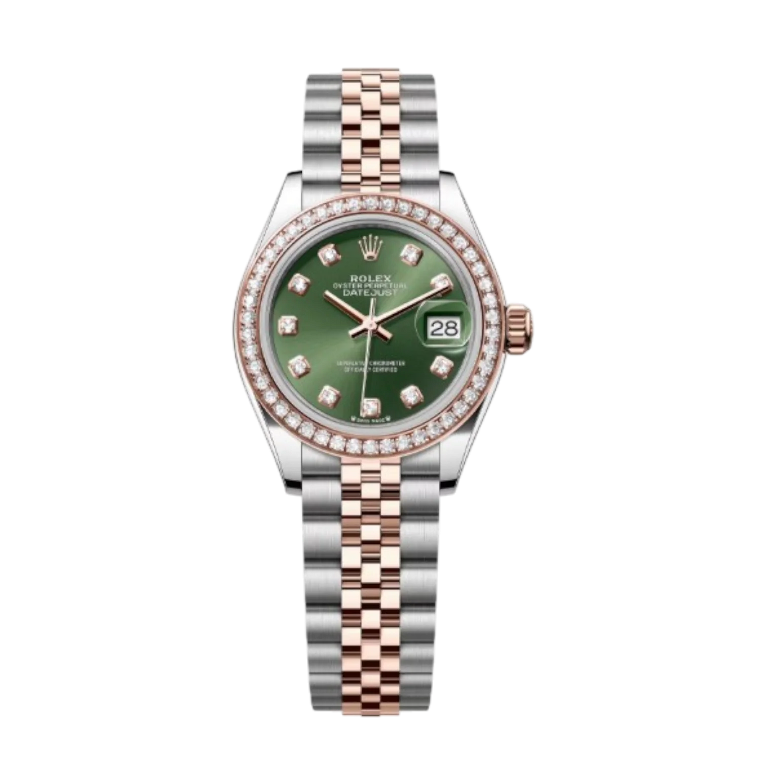 Datejust 31mm – Two-Toned Stainless Steel Watch with Zircon