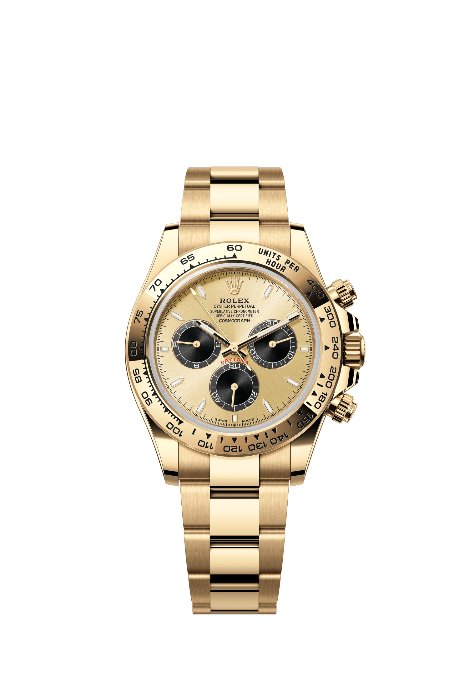 Cosmograph Daytona Oyster, 40 mm, yellow gold