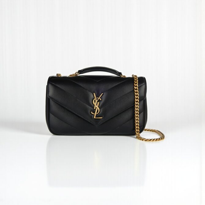 YSL Loulou Mini Bag Black – Soft Lambskin Leather