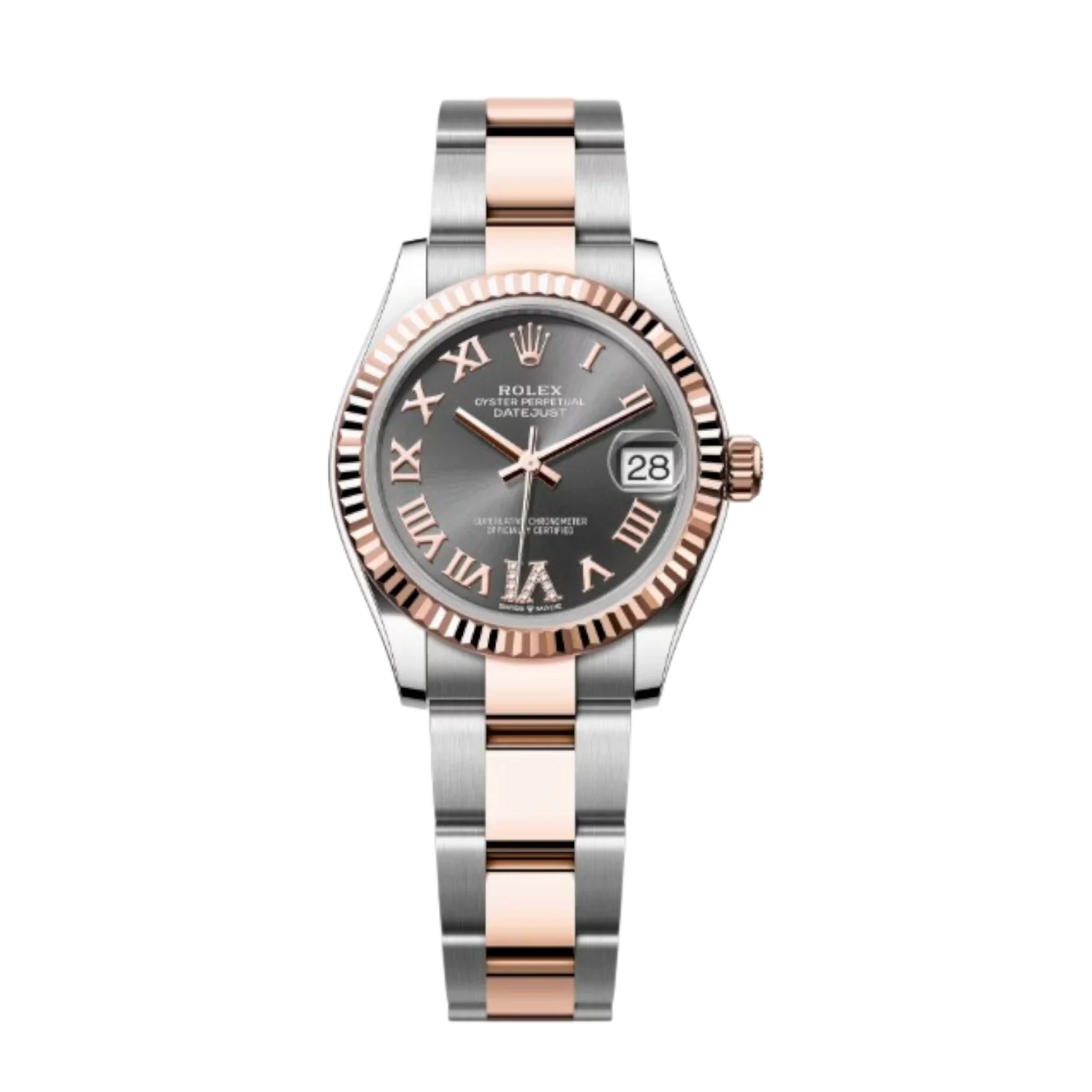 Datejust 31mm – Steel, Zircon, Perpetual Self-Winding Watch