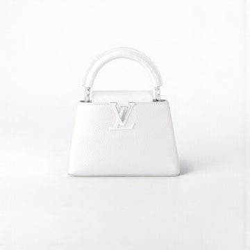 Louis Vuitton Capucines Mini 20cm Taurillon & Ostrich Leather