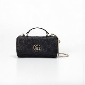Gucci GG Milano Top Handle Bag 20cm Puffy Leather