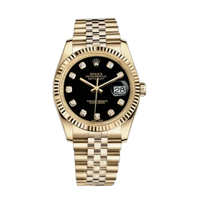 Datejust 31mm – Stainless Steel and Yellow Gold with Zircon