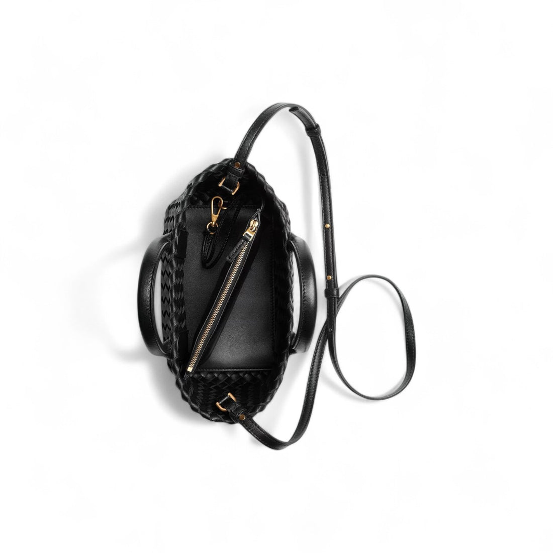Bottega Veneta Mini Cabat Black