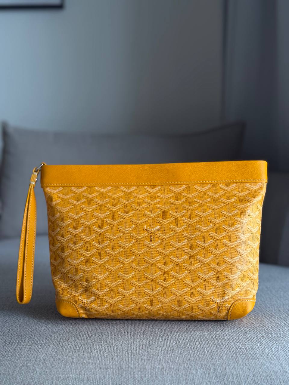 Goyard Conti Pouch – Yellow
