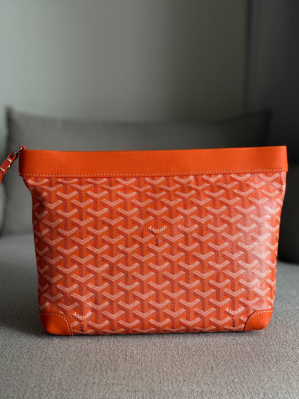 Goyard Conti Pouch – Orange