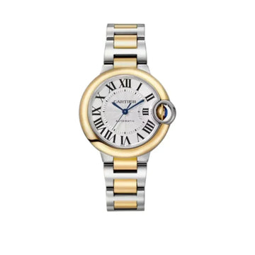 Ballon Bleu de Cartier 33mm Yellow & White Gold Steel Mechanical
