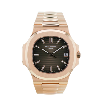 Patek Philippe Nautilus 41mm Steel Gray Dial Rose Gold